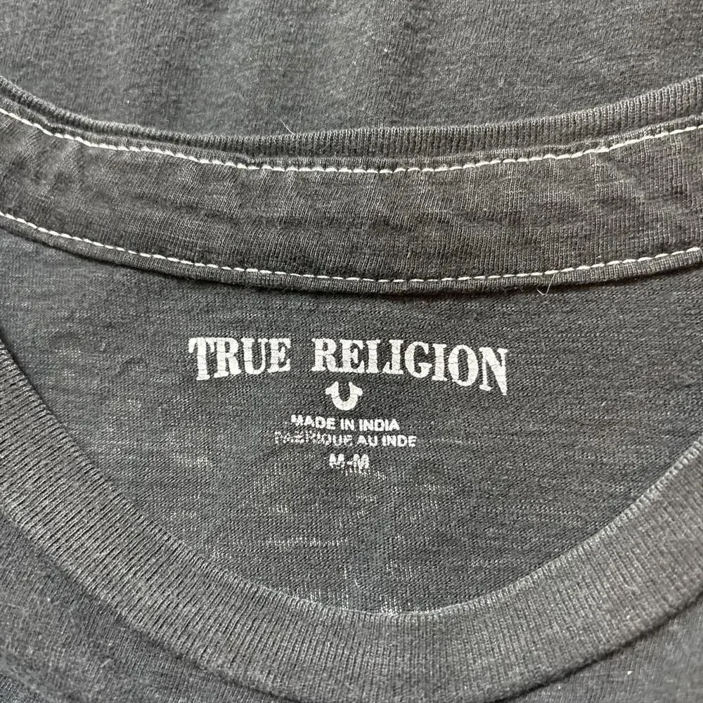 True Religion Y2K Men's Graphic Logo T-Shirt Size M